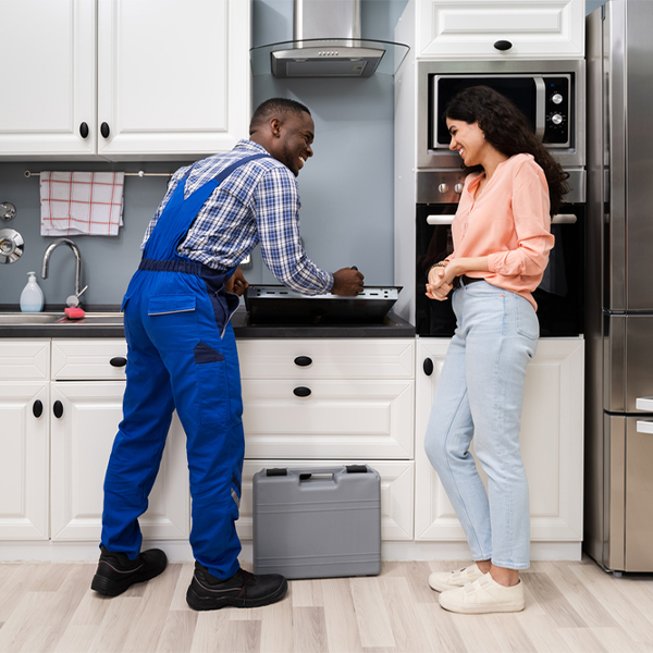 can you provide an estimate for cooktop repair before beginning any work in Candor
